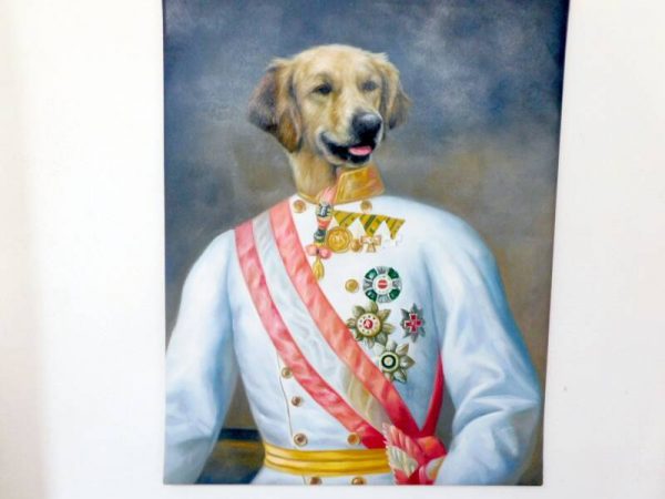 Speciaal schilderij van hond met uniform — 3modellen - Afbeelding 10