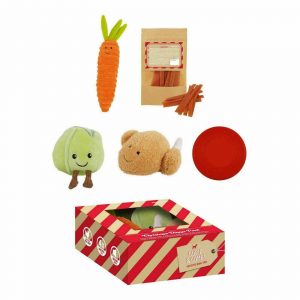 Cupid & Comet Kerstdiner Pakket - Met snacks - speelgoed - voor honden en katten
