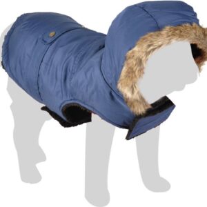Flamingo Winterjas Sabi Blauw - Hondenkleding - 52 cm