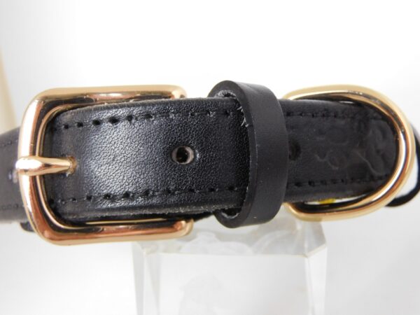 Hetty'S - Stoere hondenhalsband - Maat M - kleur zwart - Met handgreep - Afbeelding 2